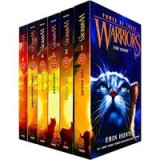 Warriors Cat Power of Three Book 1-6 Series 3 Books Collection Set