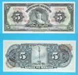 Mexic 5 Pesos 1963 &#039;La Gitana&#039; UNC serie: C573074 p60