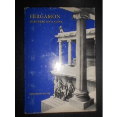Elisabeth Rohde - Pergamon. Burgberg und altar (1972, editie cartonata)