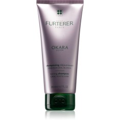 Ren&eacute; Furterer Okara Silver șampon nuanțator pentru par grizonat 200 ml