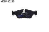 SKF VKBP 80180 set placute frana,frana disc