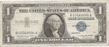 Statele Unite (SUA) 1 Dolar 1957 A - (Silver Certificat - Serie-03569994) P-419