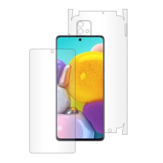 Folie Full Body Pentru Samsung Galaxy A51 - AntiSock Ultrarezistenta Autoregenerabila UHD Invizibila