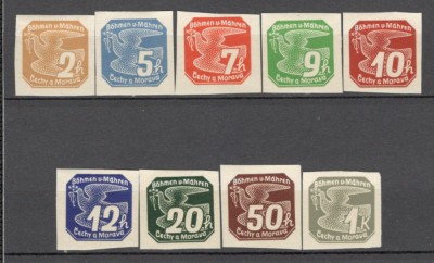 Deutsches Reich.1939 OCUPATIA IN BOEMIA SI MORAVIA-Timbre ptr. ziare MD.134 foto