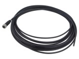 Conector M12 mamă drept 4 pini cod A DeviceNet CANopen HARTING cu cablu 10m PUR