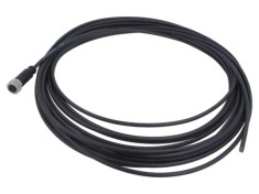 Conector M12 mamă drept 4 pini cod A DeviceNet CANopen HARTING cu cablu 10m PUR