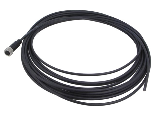 Conector M12 mamă drept 4 pini cod A DeviceNet CANopen HARTING cu cablu 10m PUR