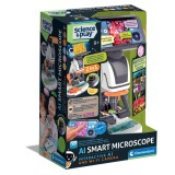 Microscop 2in1, Clementoni, Science &amp; Play, Ai si camera Wi-Fi