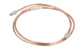 Conducta frana cupru cu niplu WP-003 diametru 4,75 mm, filet exterior, Grosime perete 0,9 mm, filet M10x1/M10x1, lungime 1400 mm
