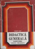 DIDACTICA GENERALA. COMPENDIU VERSIUNE PROGRAMATA-VINCENTY OKON-256469