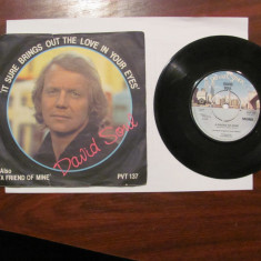 PVM - Disc vinil vinyl David SOUL / EMI / single