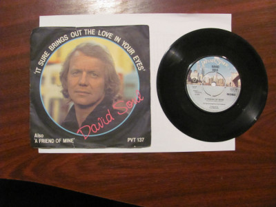 PVM - Disc vinil vinyl David SOUL / EMI / single foto