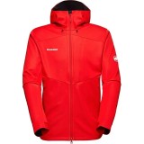 Jachetă MAMMUT Ultimate VII SO Hooded mammut red L