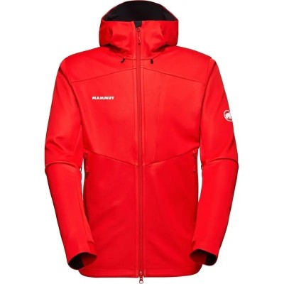 Jachetă MAMMUT Ultimate VII SO Hooded mammut red XL foto