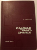 CALCULE TEHNICO CHIMICE - S. D. BESKOV