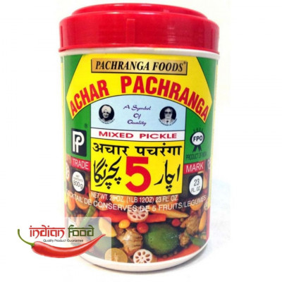 Pachranga Mixed Pickle (Muraturi Indiene Mixte) 800g foto