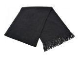 Cumpara ieftin Esarfa KLOP neagra, 4, din material textil