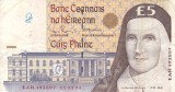 IRLANDA 5 pounds 1993 VF!!!