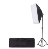 Cumpara ieftin Softbox cu trepied reglabil 200 cm, fara bec, geanta de transport inclusa, Dactylion