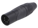 Mufă XLR Tată 5-PIN Dreptă pentru Cablu