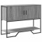 Gossi masuta consola, gri sonoma, 100x35x74,5 cm, lemn prelucrat