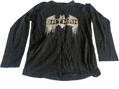 Bluza model Batman, marimea 7-8 ani, 128 cm foto