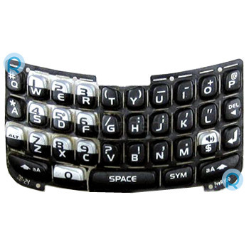 Blackberry 8300 Tastatură QWERTY Neagră foto