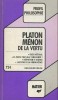 Platon: Menon de la vertu - Text comentat (Franceza, 1987) Hatier, Filosofie, 80 pagini