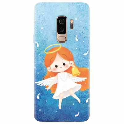 Husa silicon pentru Samsung S9 Plus, Cute Angel foto