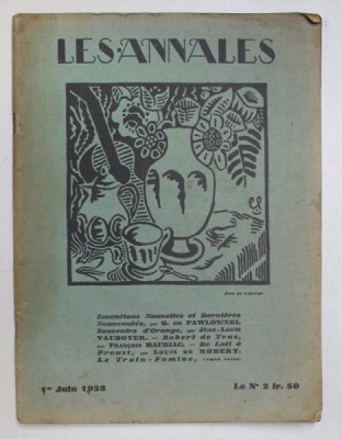 LES ANNALES POLITIQUES ET LITTERAIRES - GRANDE REVUE MODERNE DE LA VIE LITTERAIRE , 1er juin 1928 foto