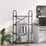 vidaXL Raft pentru cărți sonoma gri 80 x 30 x 146 cm Lemn compozit