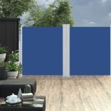 VidaXL Copertină laterală retractabilă, albastru, 140x600 cm