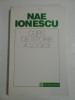 Curs de istorie a logicii - Nae Ionescu, Humanitas, 1993, Filosofie