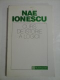 CURS DE ISTORIE A LOGICII - NAE IONESCU
