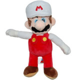 Jucarie din plus Mario cu sapca alba, 30 cm, Play By Play