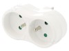Conector de Alimentare Splitter 250V 16A Alb