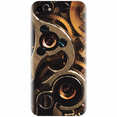 Husa silicon pentru Apple Iphone 6 / 6S, Clock Mechanism foto
