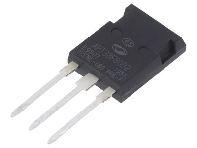 N-MOSFET Unipolar 800V 26A APT38F80B2 foto