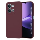 Husa silicon Xiaomi Redmi 15C 4G Asteroid GSM SoftFlex, bordo