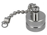 Capac protecție conectori M12 IP67 metal cu lănțișor