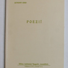 OCTAVIAN GOGA - POEZII , 1905 , EDITIE ANASTATICA , APARUTA 2001