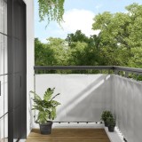 VidaXL Paravan de balcon gri deschis 90x400 cm 100% poliester oxford