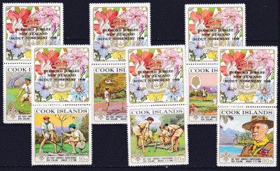 DB1 Cercetasi Ins Cook 1969 6 v. MNH foto