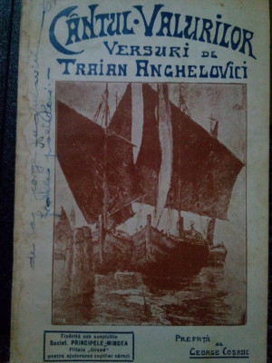 Traian Anghelovici - Cantul Valurilor (semnata) (1930) foto