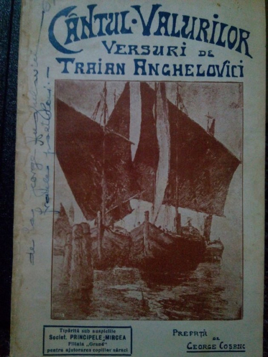 Traian Anghelovici - Cantul Valurilor (semnata) (1930)