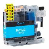 Cartus de imprimante inkjet pentru Brother , LC223C , cyan , 10 ml, Oem