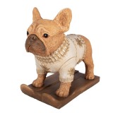Cumpara ieftin Figurina Catelus ceramica multicolora 39x20x35 cm