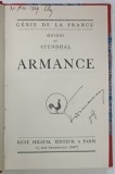 ARMANCE par STENDHAL , 1933 * FORMAT REDUS