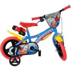 Bicicleta copii 12inch, pentru copii 3-5 ani, superman 612L-SM Dino Bikes