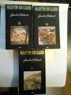 Familia Thibault - MARTIN DU GARD - 3 volume foto